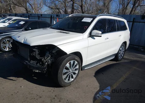 2017 Mercedes-Benz Gls 450 4Matic z USA, uszkodzony, nr VIN 4JGDF6EE4HA806495
